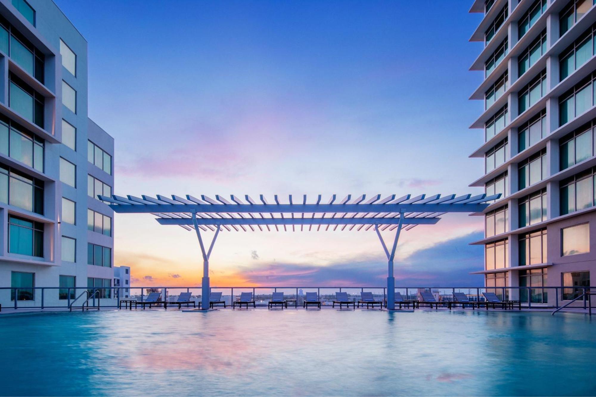 Marriott Fort Lauderdale Airport دانيا بيتش المظهر الخارجي الصورة